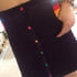 Purple Rainbow Pocket Button Up Skirt Image 2