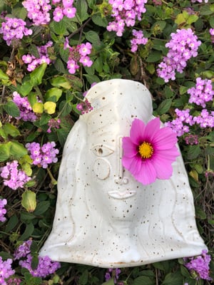 Image of Mountain Muse Face Vase