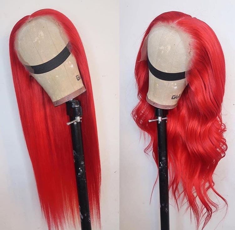 custom color frontal wig