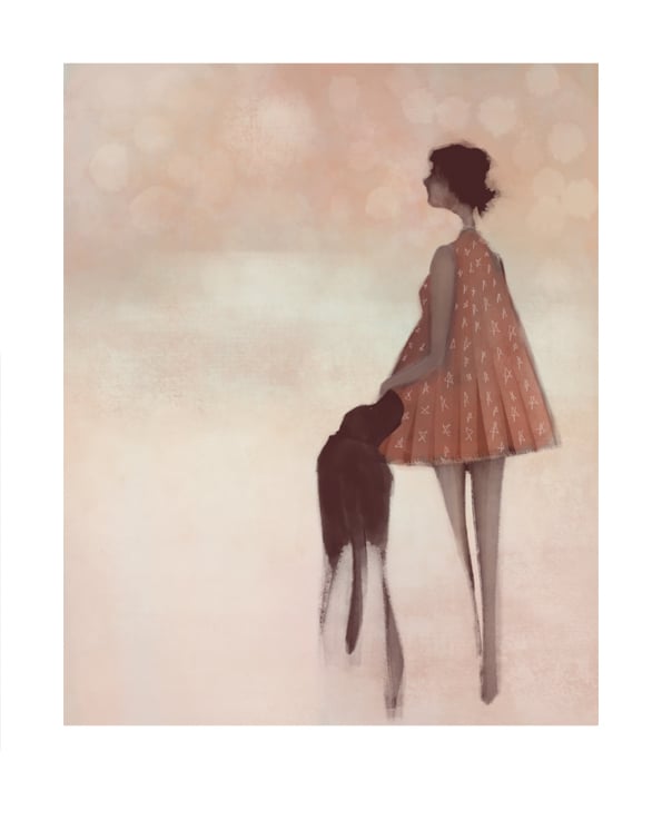 Image of Fine art print: Just us, then