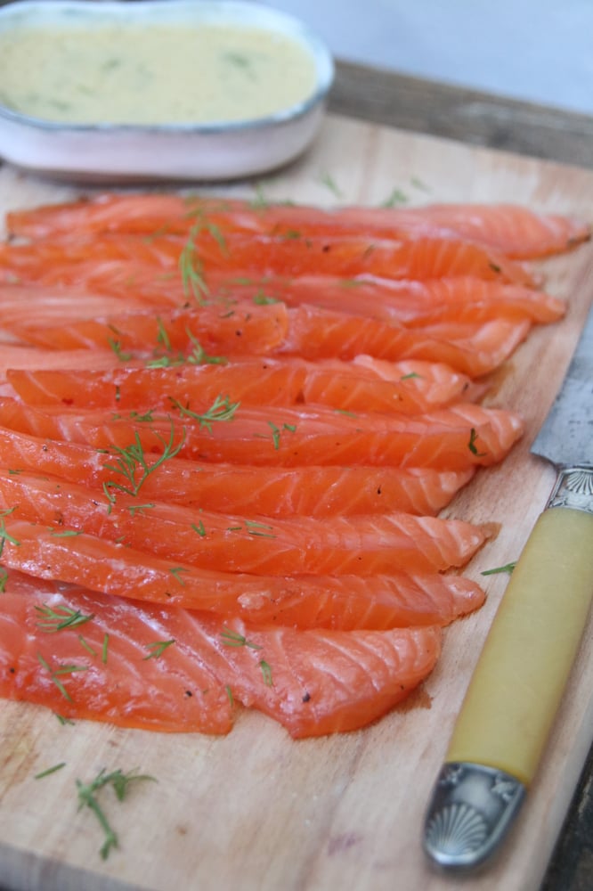 Image of saumon gravlax