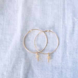 Image of CROSS earrings