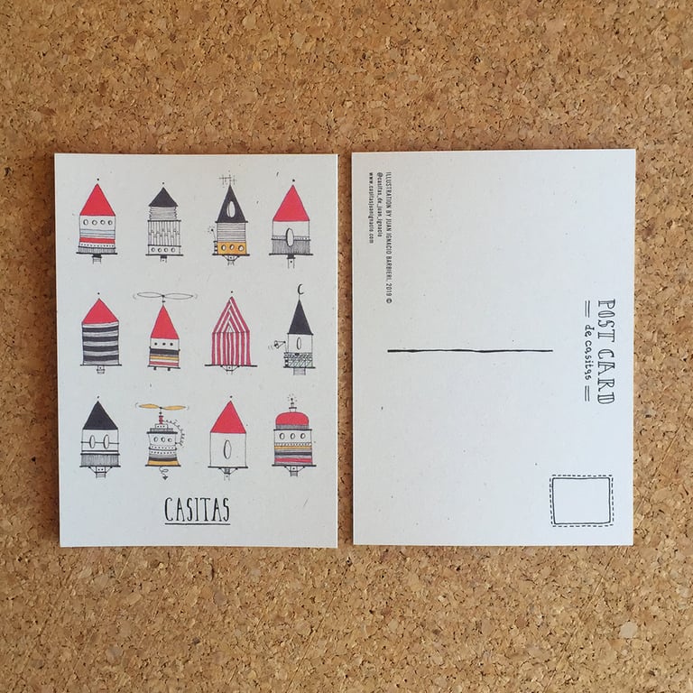 Pack of 5 casitas post cards Image 4