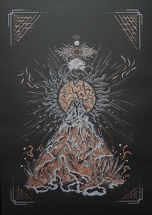 Art Print 'RED SUN' (2018)