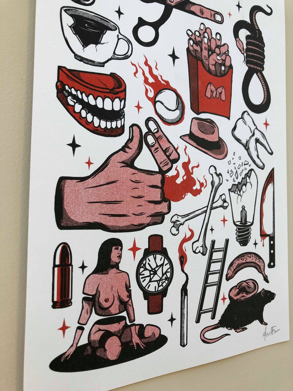 Flash Sheet - Red