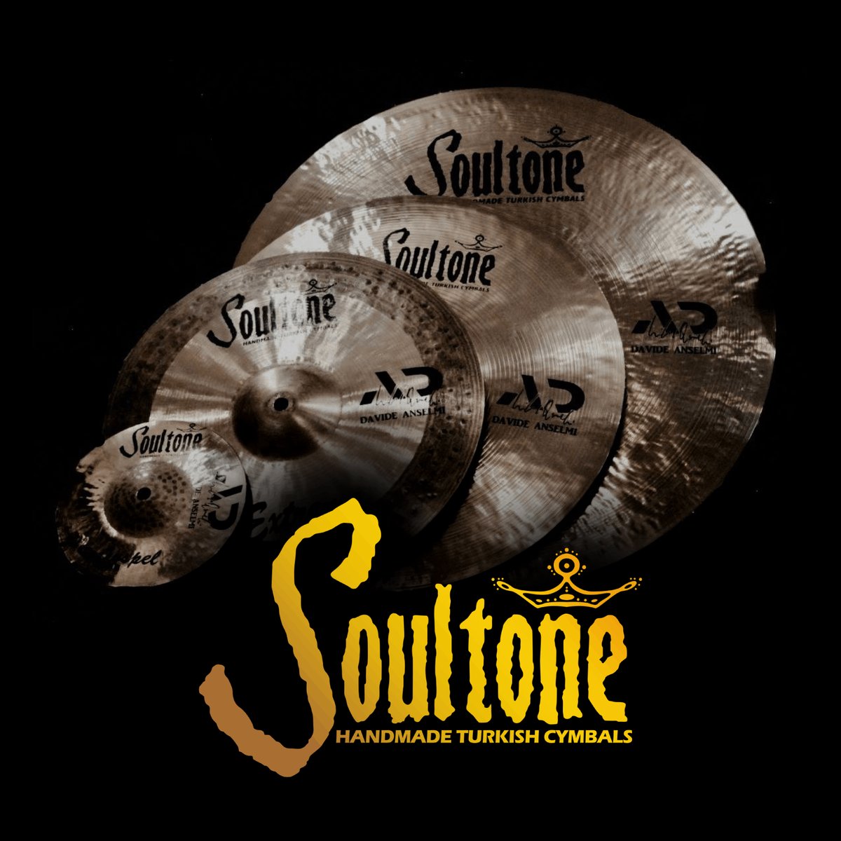 Image of  SOULTONE CYMBALS SET – DAVIDE ANSELMI SIGNATURE