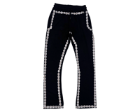 Image 1 of Villi’age Beaded Tribal Sweat Pants