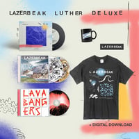 Image 1 of LUTHER (SIGNED CD) - LAZERBEAK [DELUXE]
