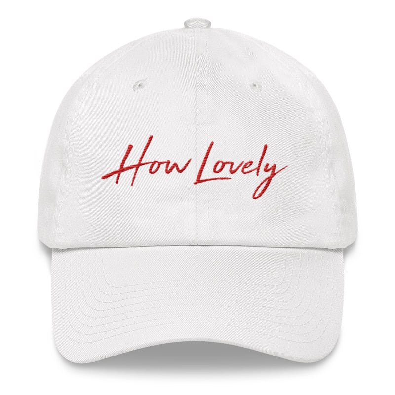 Image of .:. Crimson Tide How Lovely Signature Dad Hat .:.