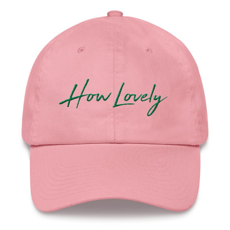 Image of .:. Pink Panther How Lovely Signature Dad Hat .:.