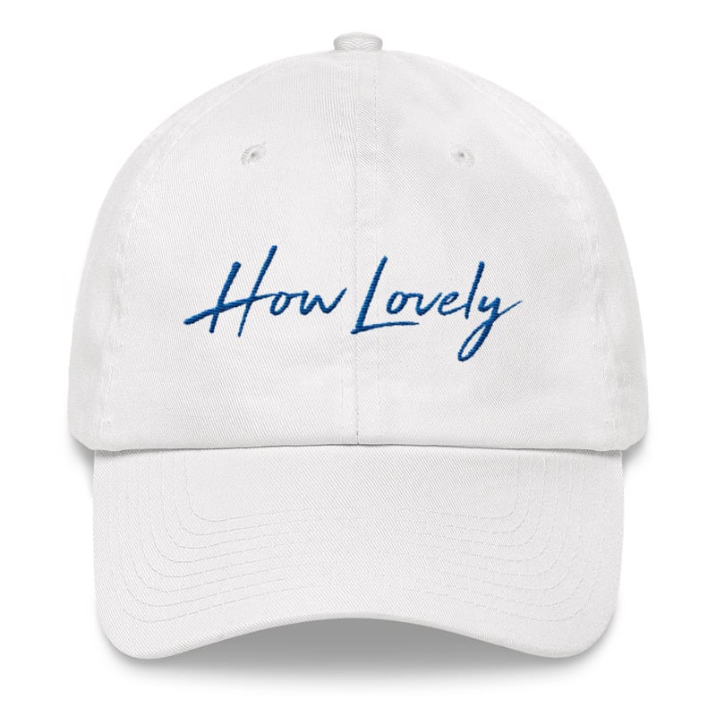 Image of .:. Blue Devil How Lovely Signature Dad Hat .:.