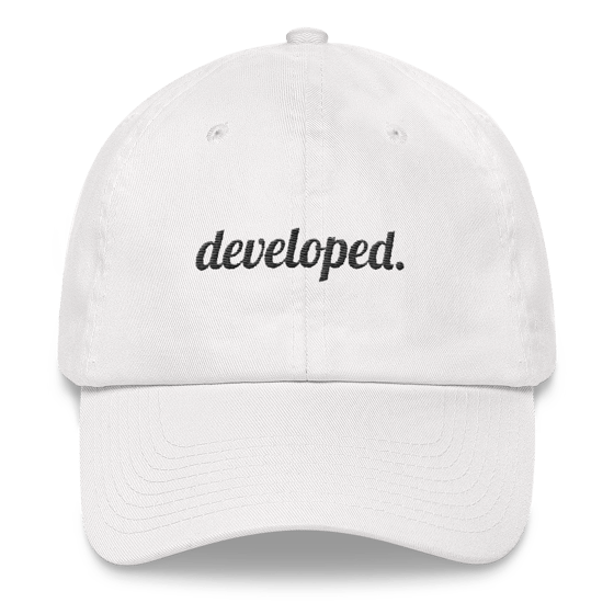 Image of Developed Tee Dad Hat