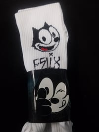 Image 1 of Felix the Cat big face White Sox