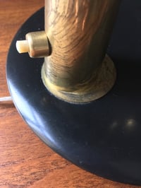 Image 4 of Italian Brass Table Lamp Attributed to Giuseppe Ostuni for OLuce, 1950s