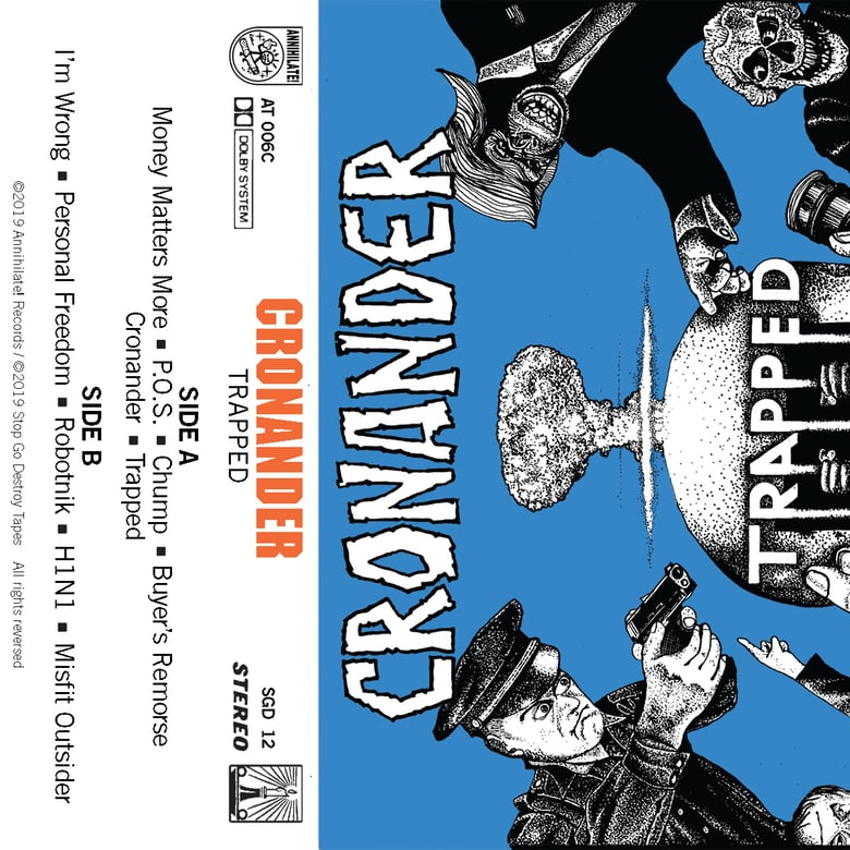 Image of Cronander: Trapped CD and Cassette