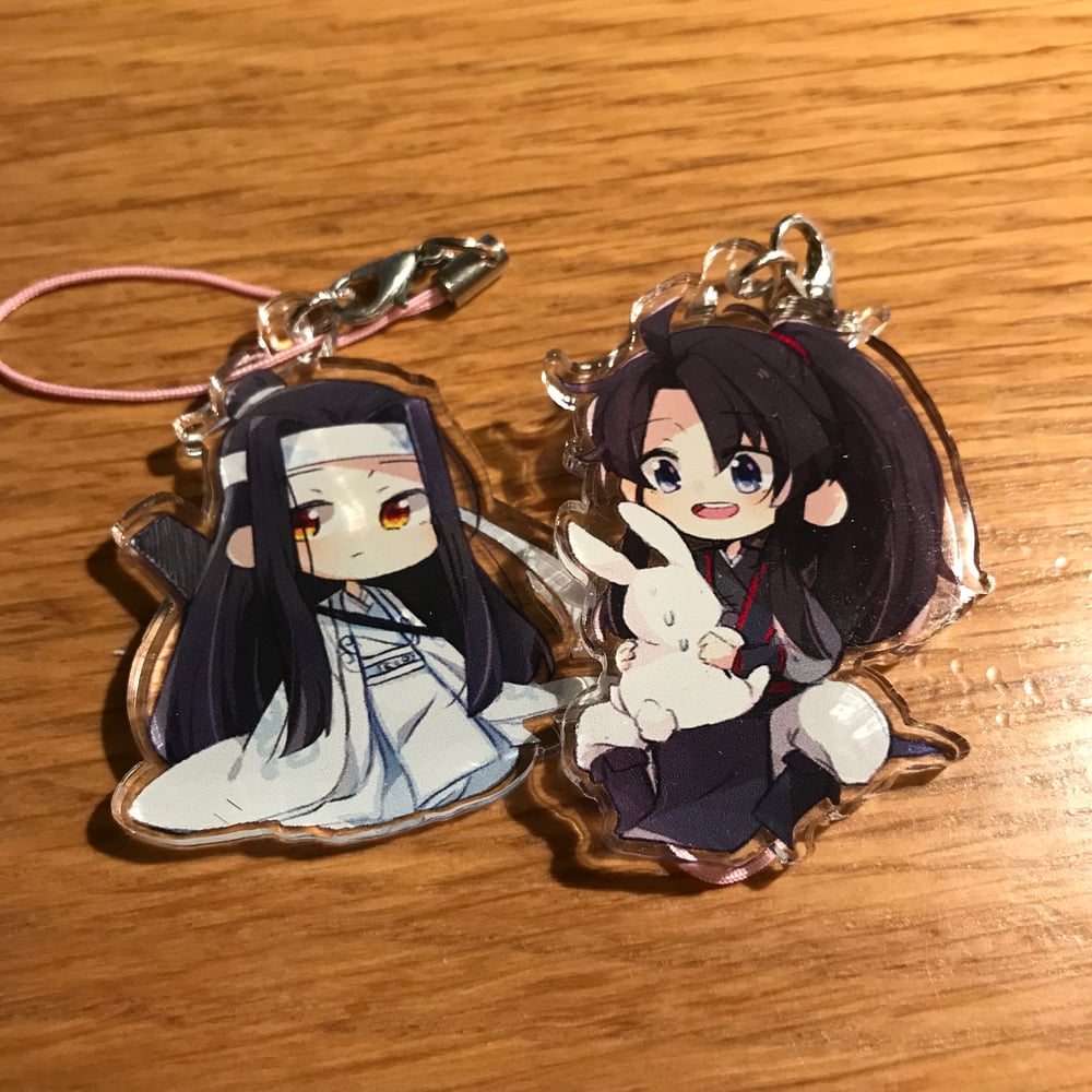 Image of WWX and LWJ charms