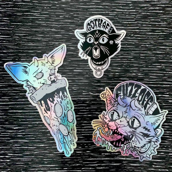 Image of Super Holo Friends Sticker Pack