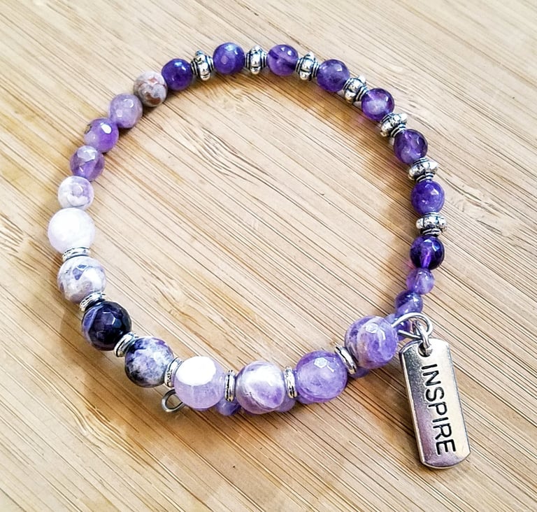 Inspiring Amethyst Bracelet