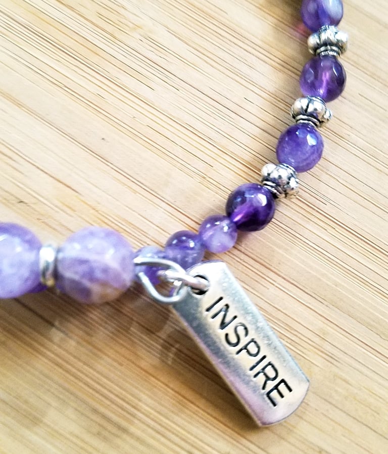 Inspiring Amethyst Bracelet Image 3