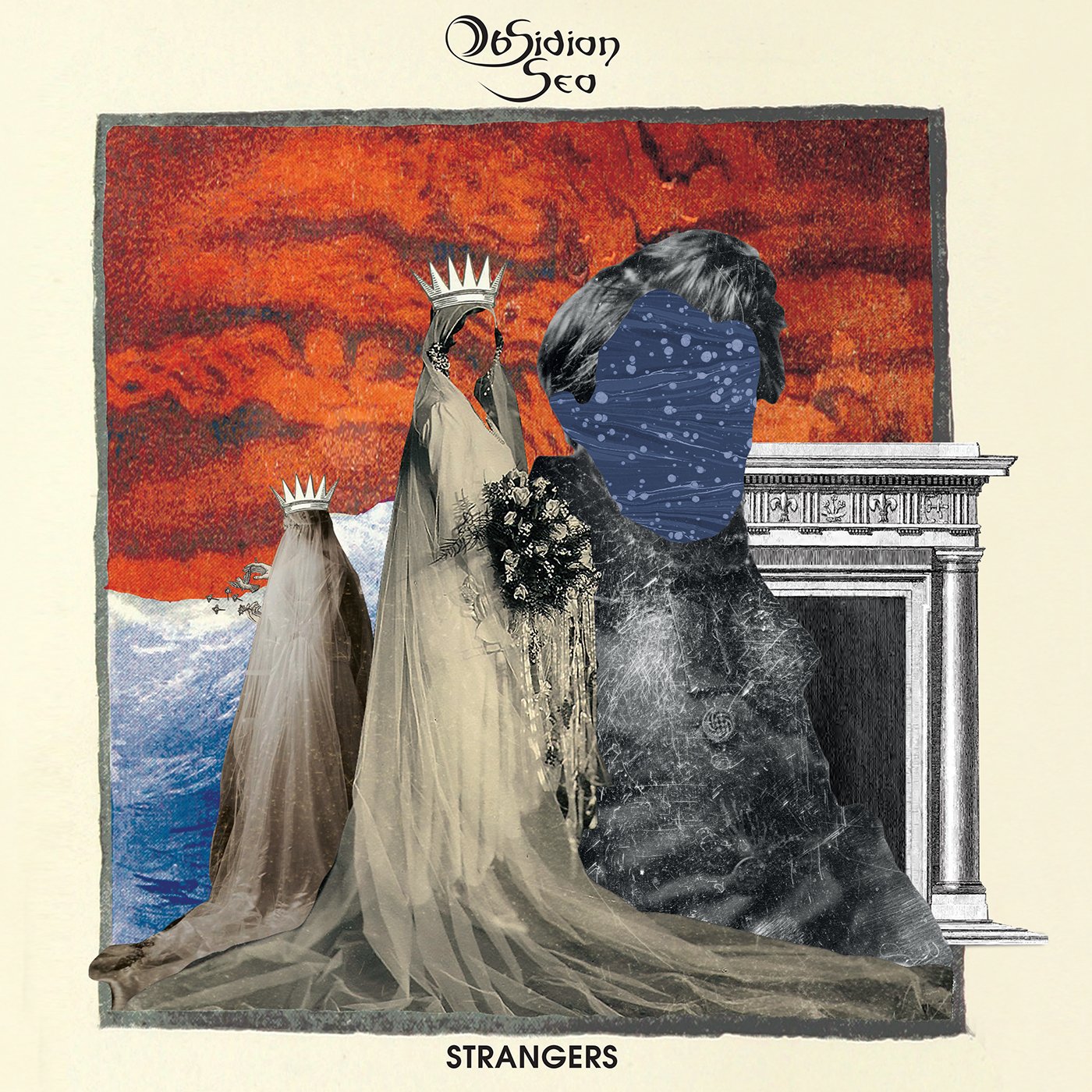 Image of Obsidian Sea - Strangers "Strange in Black" Midnight Black Vinyl Edition