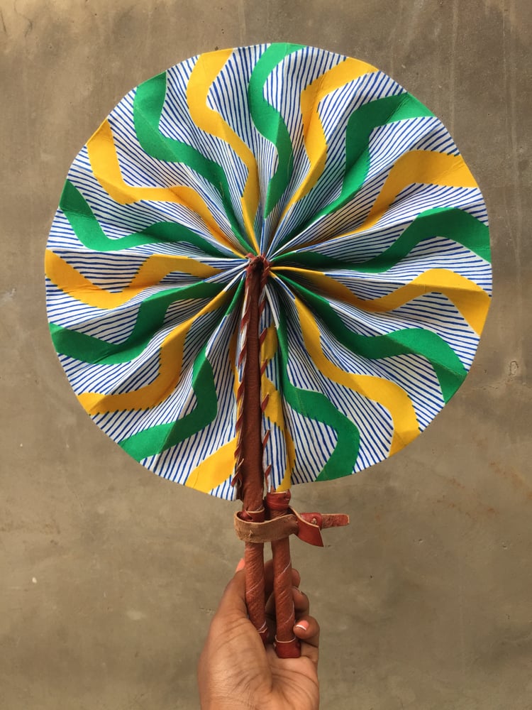 Image of Authentic Ghanaian Handheld Fan