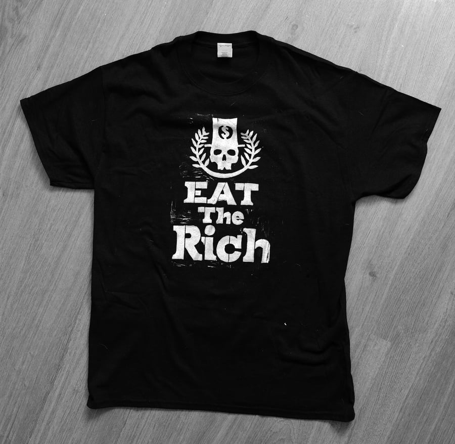 Image of EAT THE RICH T-SHIRT