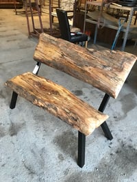 Sycamore wood  bench 