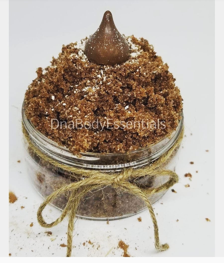 Image of Edible Chocolate Sugar Scrub 