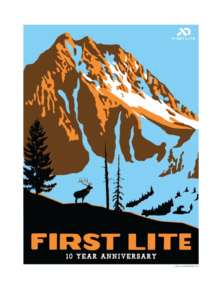 Image of FIRST LITE 10TH ANNIVERSARY PRINT