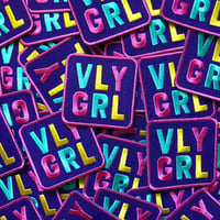Image 1 of VLY GRL Logo Patch