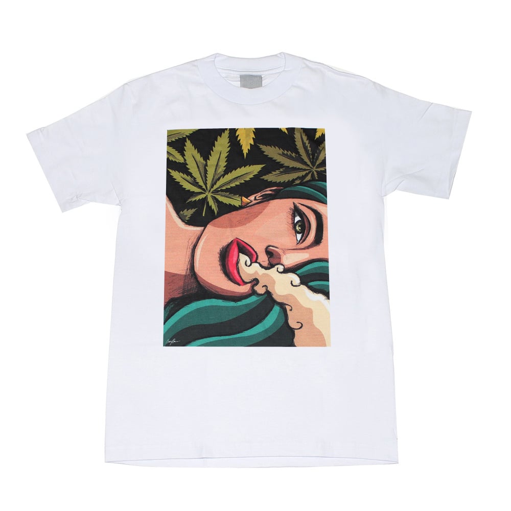 Image of Smoker's Choice 2 Greenery (White T-Shirt)