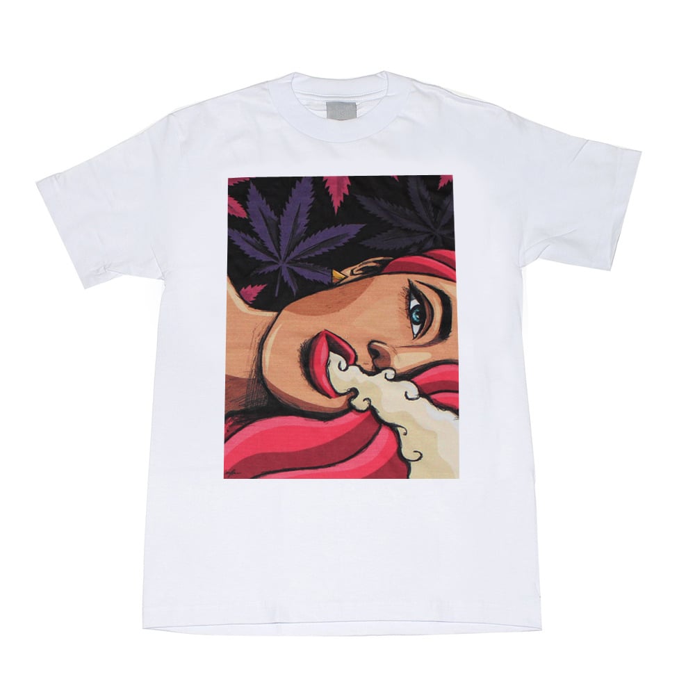Image of Smoker's Choice 2 Purp (White T-Shirt)