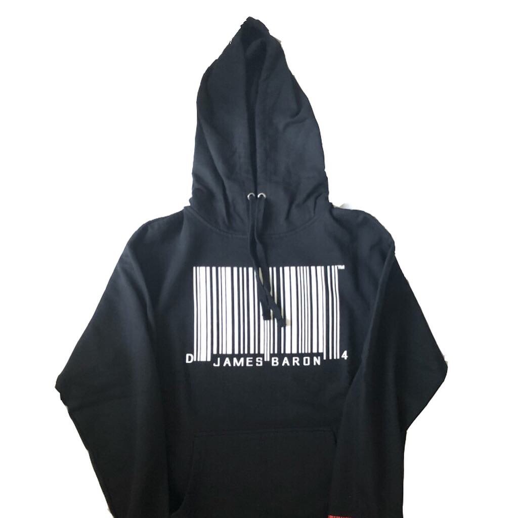 Image of James baron Barcode  hoodie