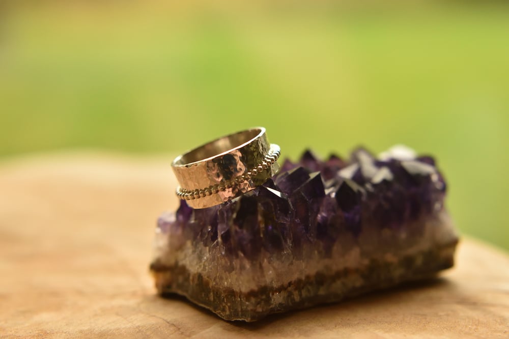 Image of Sample Sale - .925 Silver Spinner Ring
