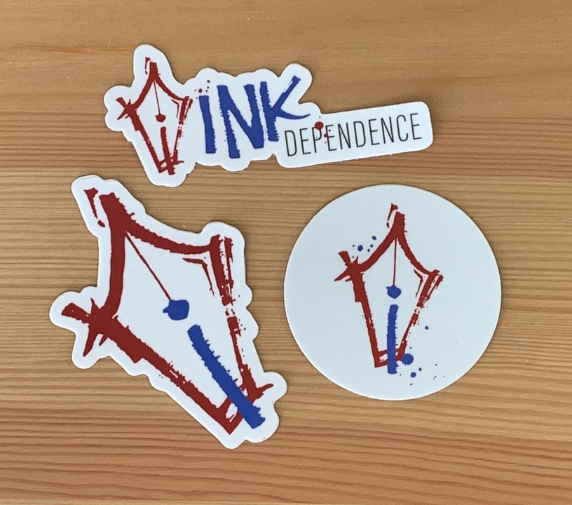 Image of Inkdependence Logo Stickers