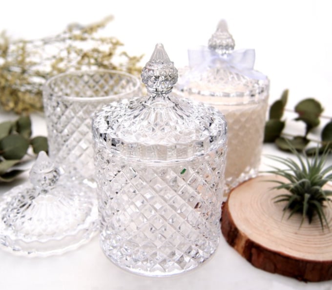 Image of Lavender Beeswax Candle