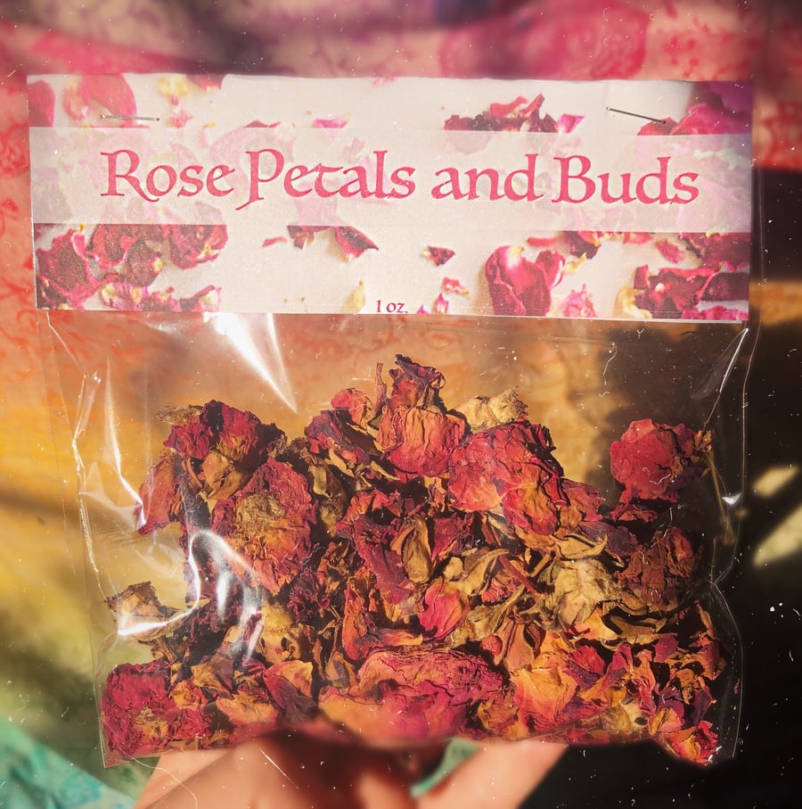 Image of High Grade Rose Petals and Buds