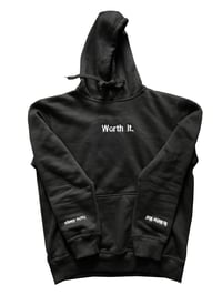 Black Worth It Hoodie