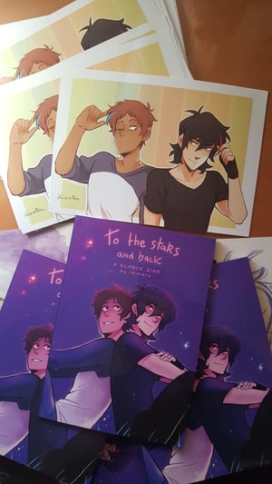 Image of To the Stars and Back | Klance zine