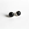 Black Onyx Sterling Silver Earrings