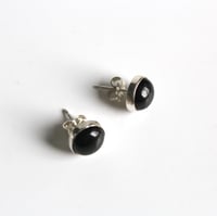 Image 2 of Black Onyx Sterling Silver Earrings