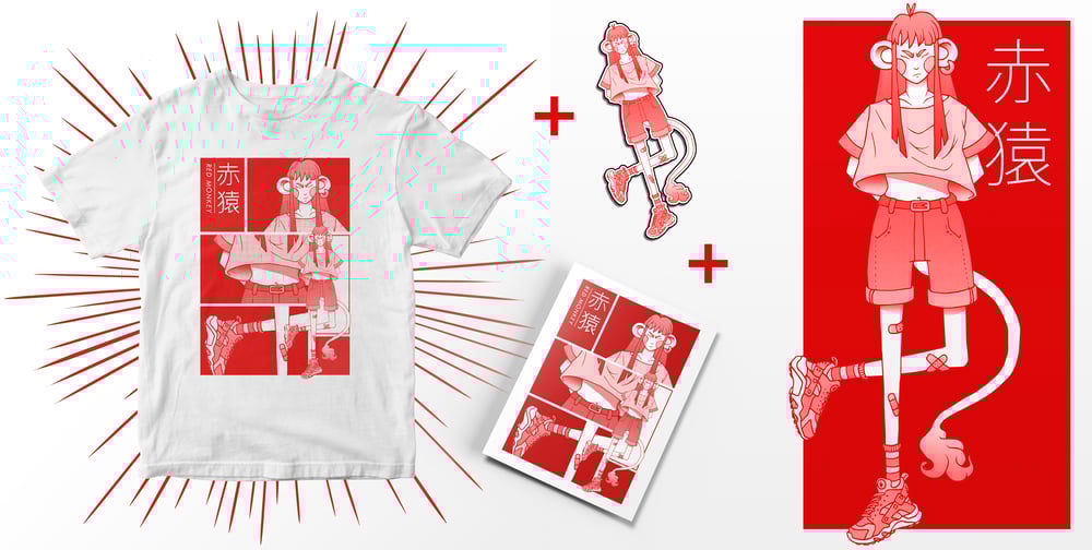 Image of Red Monkey PACK