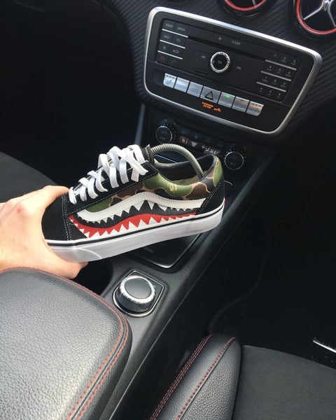 Image of Bape Camo Vans