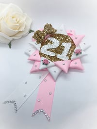 Image 2 of Beautiful double number rosette