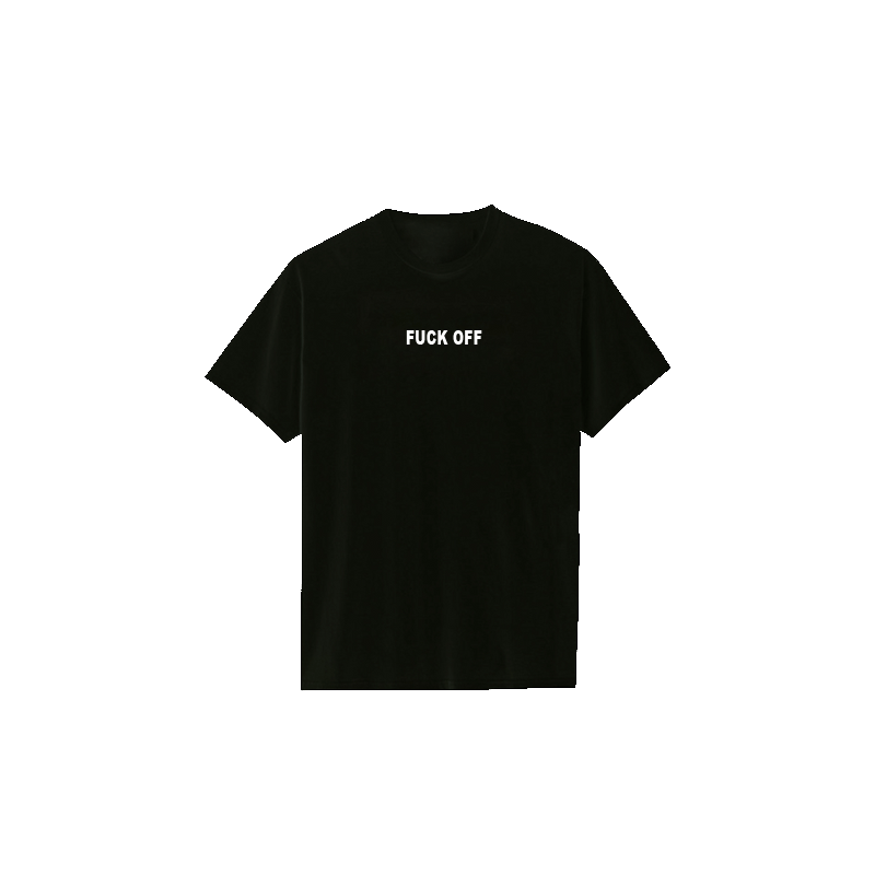 Image of FVCK OFF ''LOGO TEE'' (BLACK)
