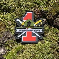 Image 1 of 1st Recruit Training Battalion MCRD PVC Battalion Patch