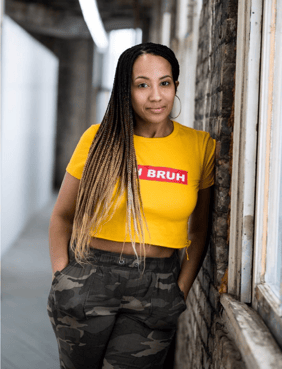 Image of NAH BRUH tee