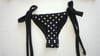 Polka Dot DELUXE Padded Bikini - Black + White