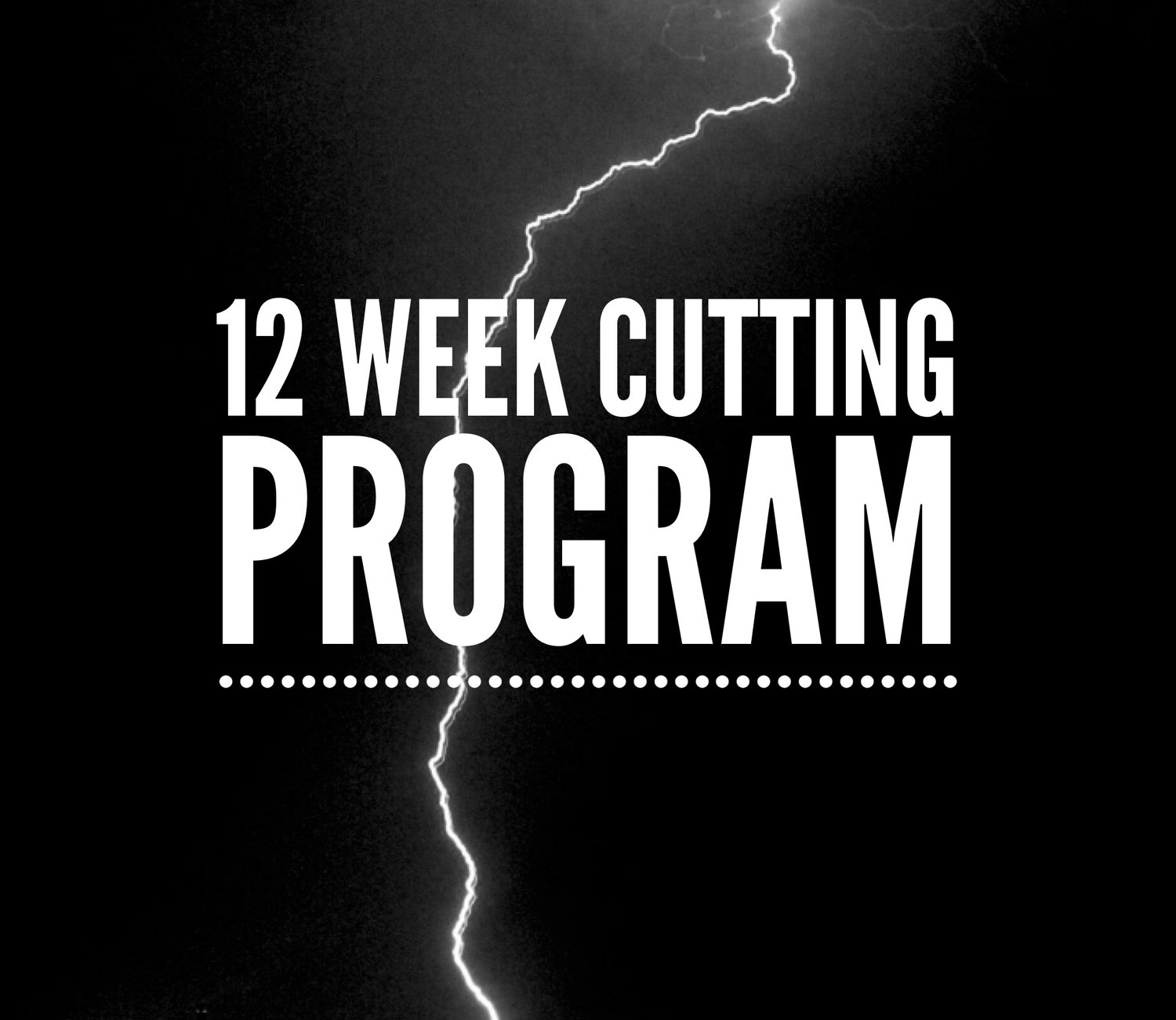 Image of 12 Week Cutting Program 