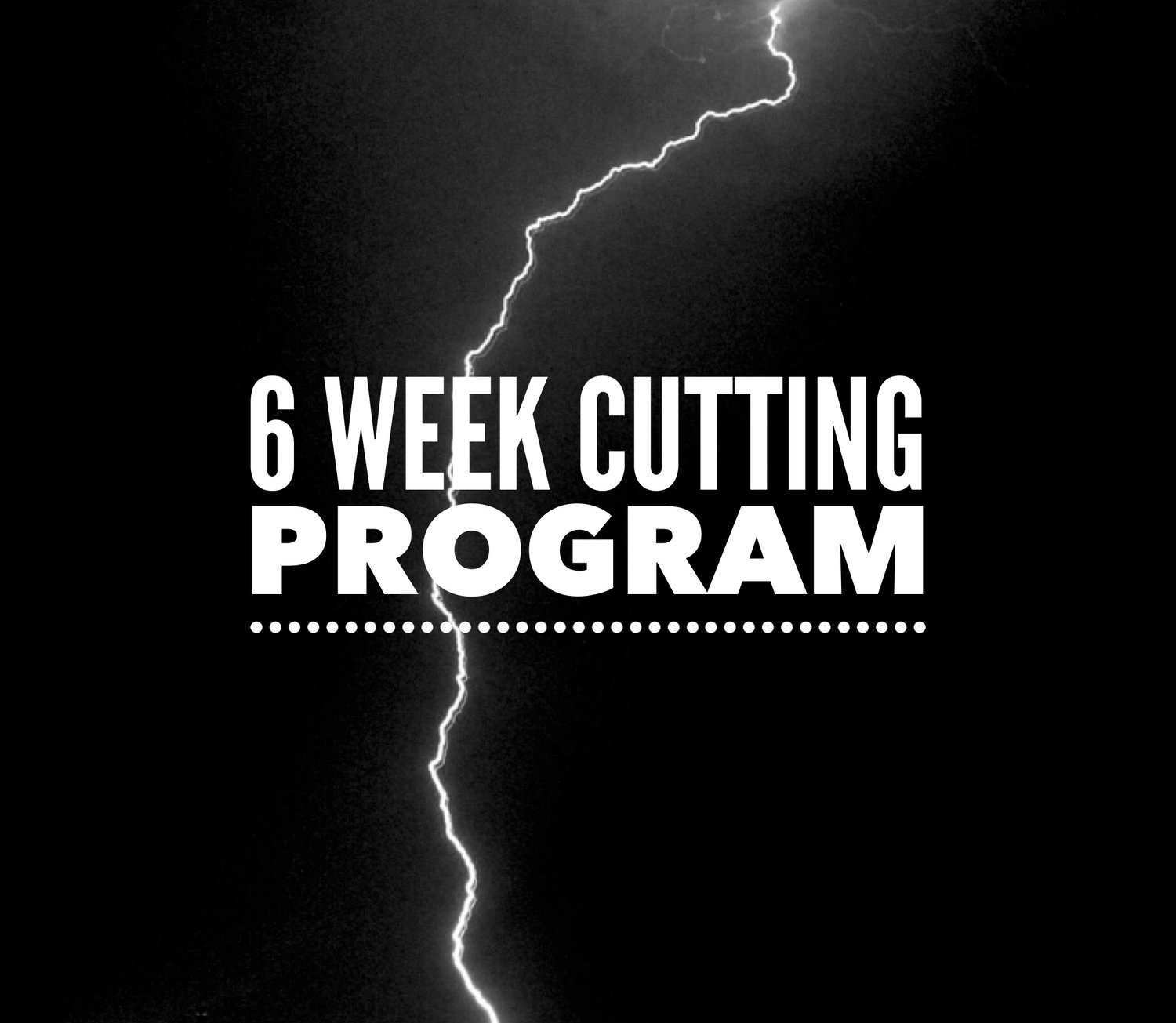 Image of 6 Week Cutting Program 